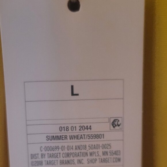 NWT Flowy Goldenrod Peasant Style Blouse - Size L - Picture 4 of 8